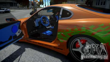 Toyota Supra Fast and the Furious для GTA 4