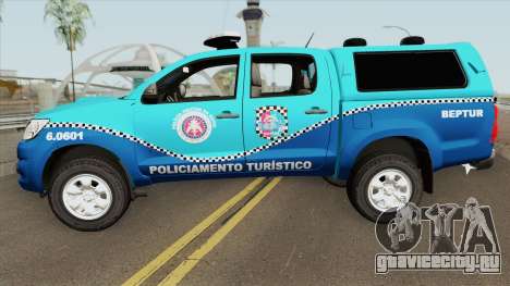 Toyota Hilux 2014 (BEPTUR PMBA) для GTA San Andreas