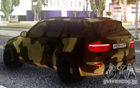 BMW X5M Димы Гордея (Камуфляж) для GTA San Andreas