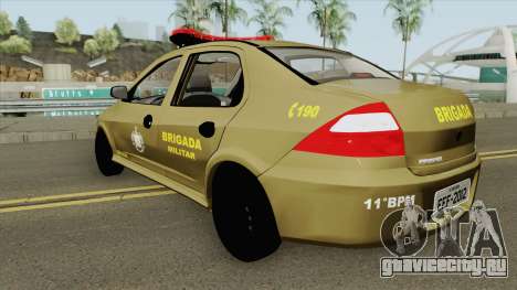 Chevrolet Prisma Brazilian Police для GTA San Andreas