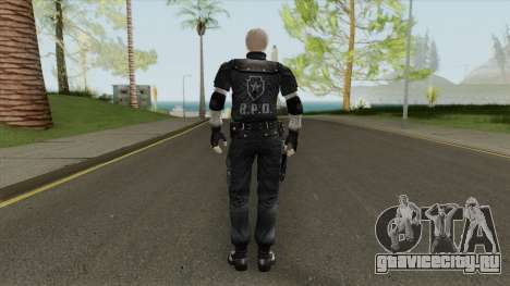Leon RE 2 Remake (Classic Outfit) Meshmod для GTA San Andreas