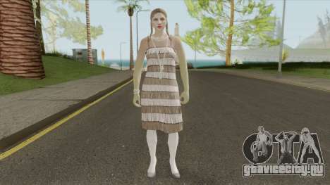 Female Random Skin 2 From GTA V Online для GTA San Andreas