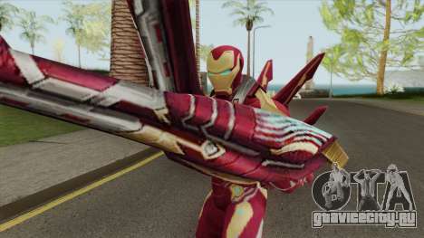 Iron Man Mark W Skin для GTA San Andreas