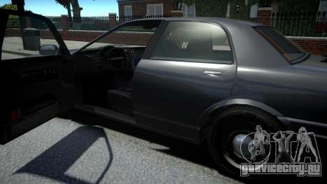 Vapid Stanier Unmarked Cruiser для GTA 4