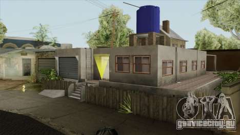 Carl New Home In Ganton для GTA San Andreas