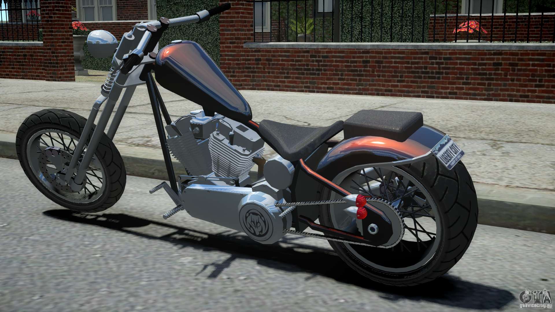 Мод на мотоцикл - TLAD Hexer для GTA 4. Отличный байк из дополнения Grand T...