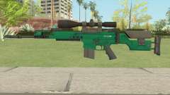 CS-GO SCAR-20 (Emerald Bravo Skin) для GTA San Andreas