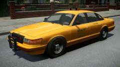 Vapid Stanier Classic Taxi для GTA 4