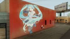 Graffiti De Hatsune Miku для GTA San Andreas
