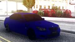 BMW M5 E60 Blue Sedan для GTA San Andreas