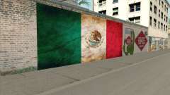 Graffiti De La Bandera De Mexico для GTA San Andreas