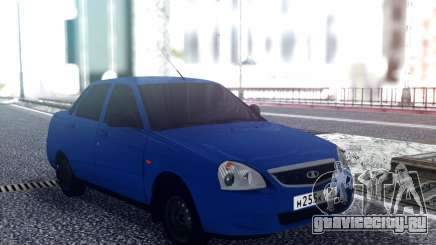 ВАЗ 2170 Синий Седан для GTA San Andreas
