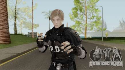 Leon RE 2 Remake (Classic Outfit) Meshmod для GTA San Andreas