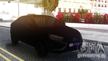 Lada Vesta All Black для GTA San Andreas