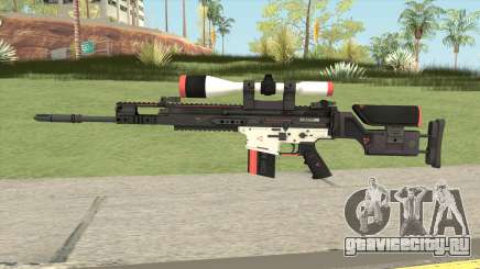 CS-GO SCAR-20 (Cyrex Skin) для GTA San Andreas
