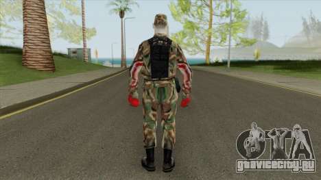 Soldado Zombie для GTA San Andreas