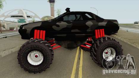 Nissan Skyline R32 Monster Truck Camo для GTA San Andreas