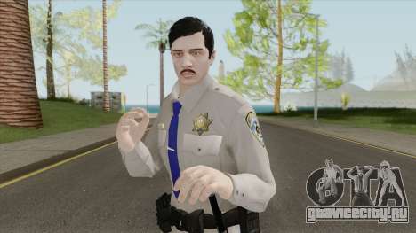 GTA Online Random Skin 16 SAHP Officer для GTA San Andreas
