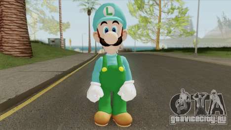 Luigi De Hielo (New Super Mario Bros) для GTA San Andreas
