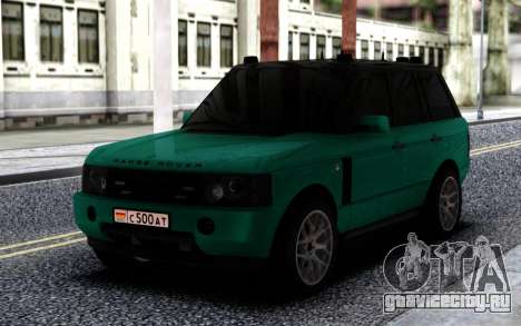 Land Rover Range Rover для GTA San Andreas