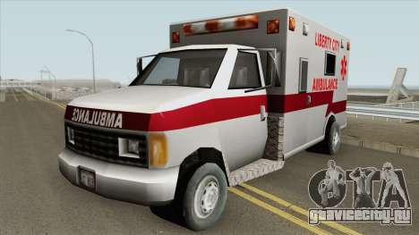 Ambulance GTA III для GTA San Andreas