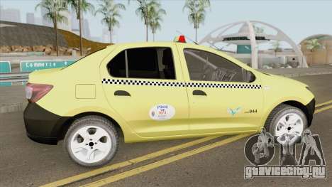 Dacia Logan 2 - Taxi Valentin 2016 для GTA San Andreas