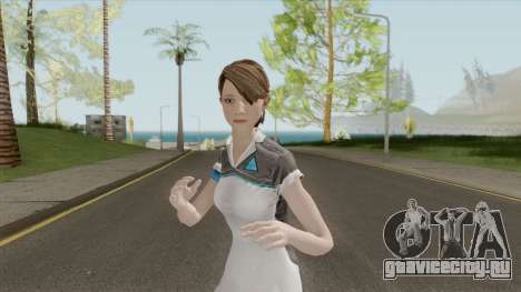 Kara With Cyberlife Uniform From Detroit Becomes для GTA San Andreas