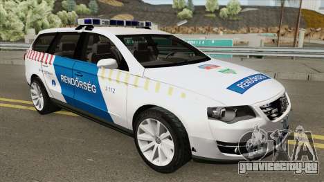 Volkswagen Passat Variant Magyar Rendorseg для GTA San Andreas