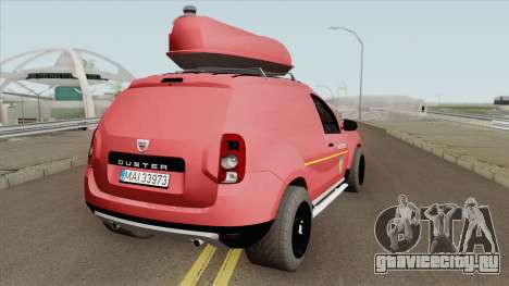 Dacia Duster - Pompierii 2010 для GTA San Andreas