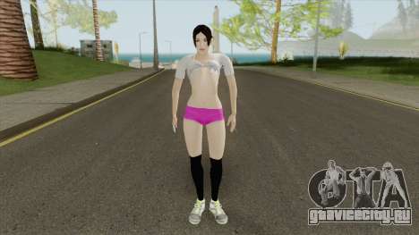 Jogger Girl Skin для GTA San Andreas