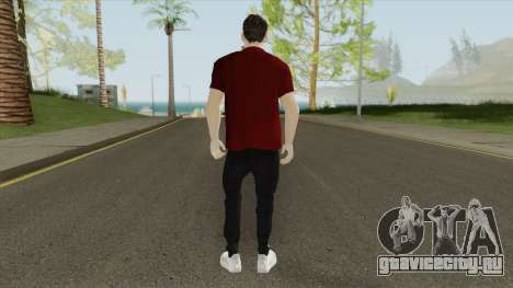 Lionel Andres Messi In Casual Clothes для GTA San Andreas