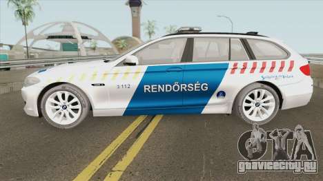 BMW 530d Magyar Rendorseg для GTA San Andreas