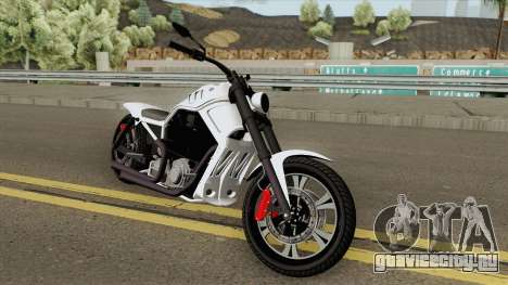 Western Motorcycle Nightblade GTA V (Custom) для GTA San Andreas