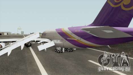 Airbus A380-800 (Thai Airways Livery) для GTA San Andreas