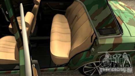 ВАЗ 2106 Камуфляж для GTA San Andreas