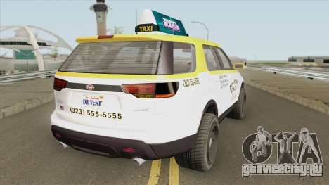 Vapid Scout Taxi V3 GTA V для GTA San Andreas