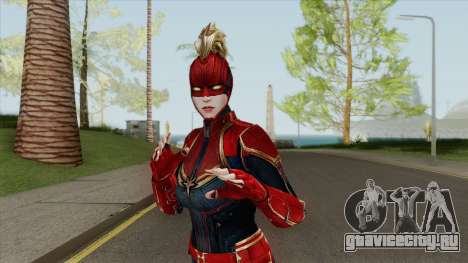 Captain Marvel From Movie In Mask для GTA San Andreas