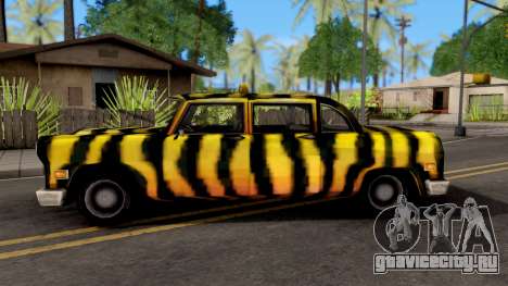Zebra Cab GTA VC для GTA San Andreas