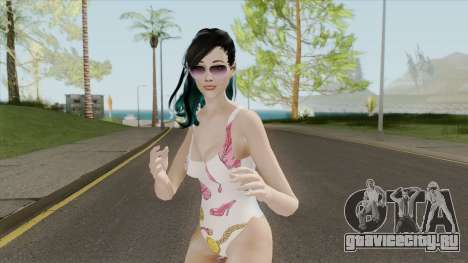 Samantha Cute Swimsuit для GTA San Andreas