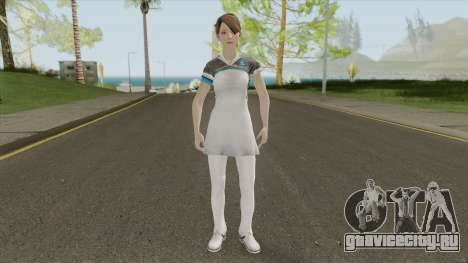 Kara With Cyberlife Uniform From Detroit Becomes для GTA San Andreas
