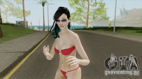 Samantha Red Bikini для GTA San Andreas