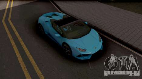 Lamborghini Huracan EVO Spyder для GTA San Andreas