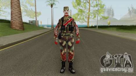 Soldado Zombie для GTA San Andreas