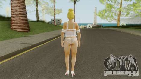 Kasumi White Girl In Babydoll для GTA San Andreas