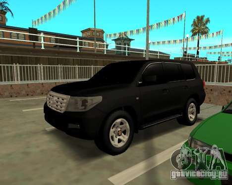 Toyota Land Cruiser 200 2009 Arab для GTA San Andreas