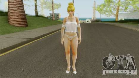 Kasumi White Girl In Babydoll для GTA San Andreas