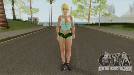 Misaki Casual V9 Blonde для GTA San Andreas