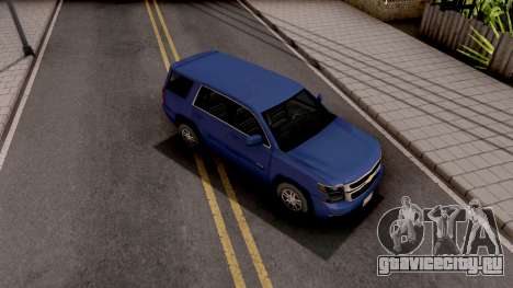 Chevrolet Tahoe 2015 SA Style для GTA San Andreas