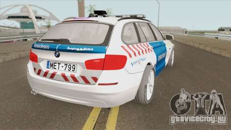 BMW 530d Magyar Rendorseg для GTA San Andreas