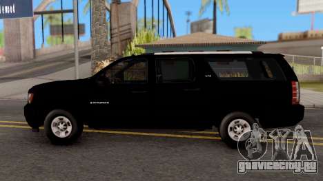 Chevrolet Suburban LT 2007 Black для GTA San Andreas